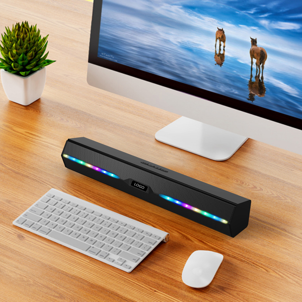 Colorful RGB Light Sound Bar HiFi Wireless Speaker ShenZhen Gritech Ltd