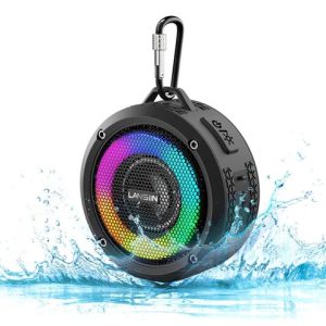 Waterproof Wireless Speaker with Colorful Light